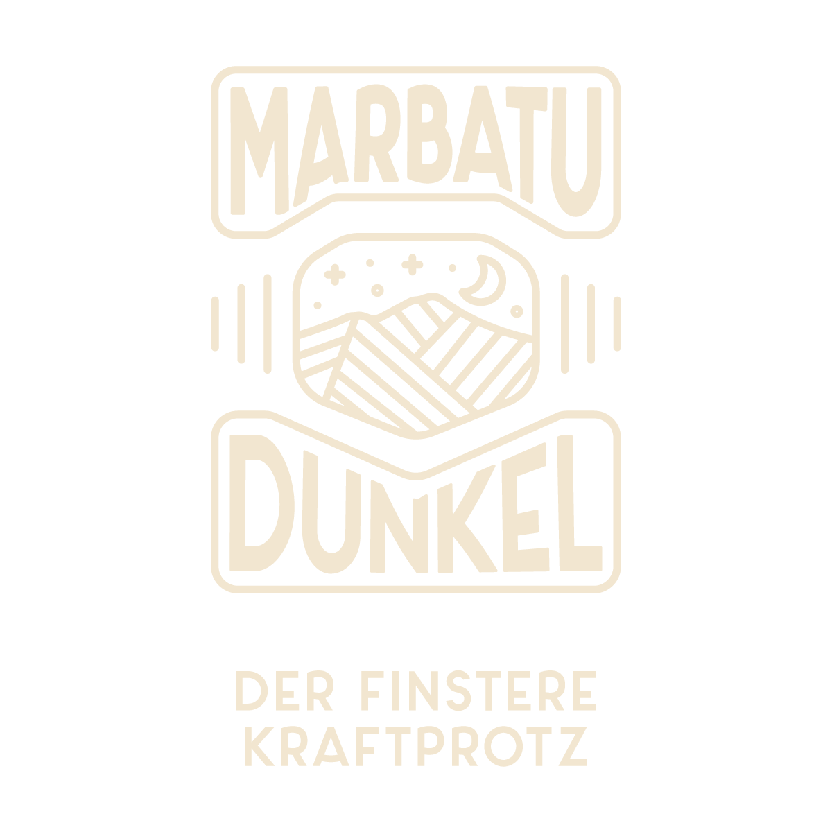 Marbatu Dunkel Logo - Der finstere Kraftprotz